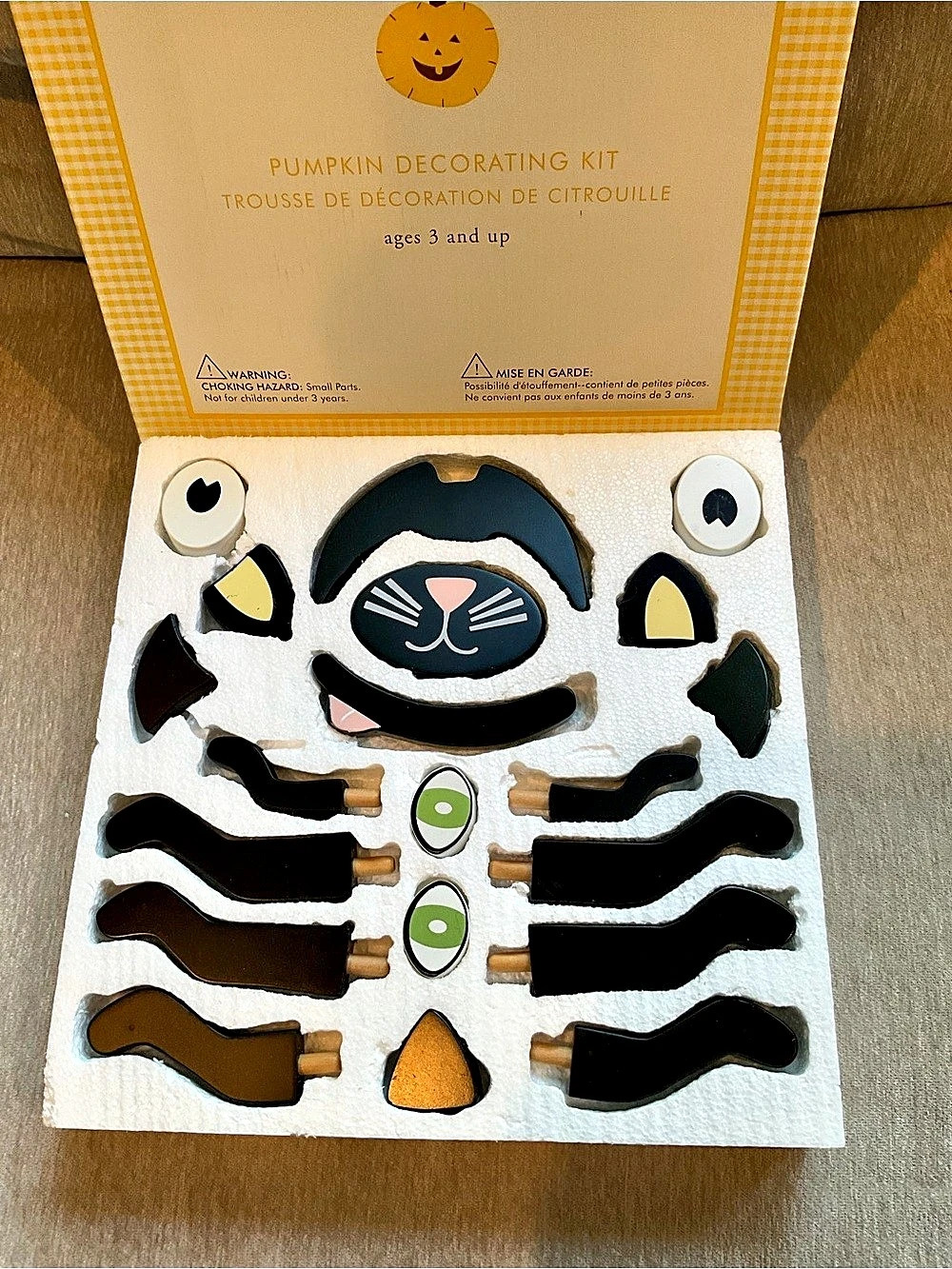 Pottery Barn Kids Pumpkin Decorating Kit Halloween